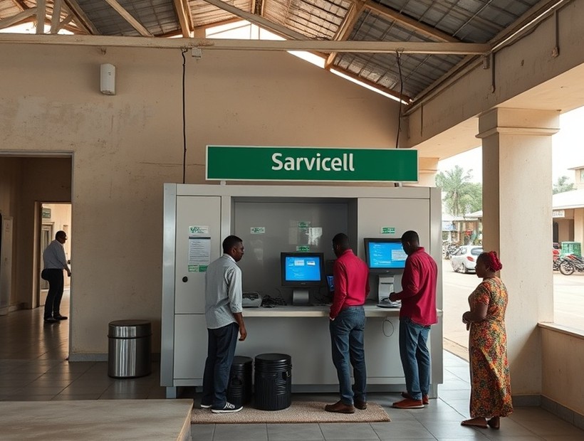 After — New terminal installed and running continuously.